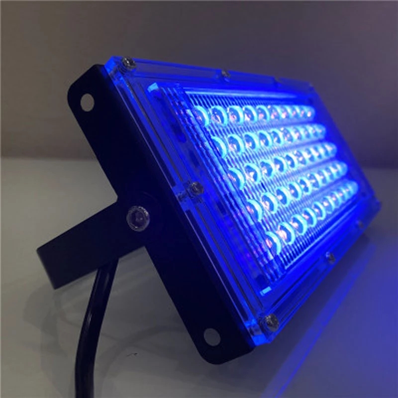 UV 자외선 LED 램프 블랙 라이트 50W 395nm 휴대용 그림자없는 접착제 경화 램프 인쇄 스프레이 UV 콜로이드 경화 램프
